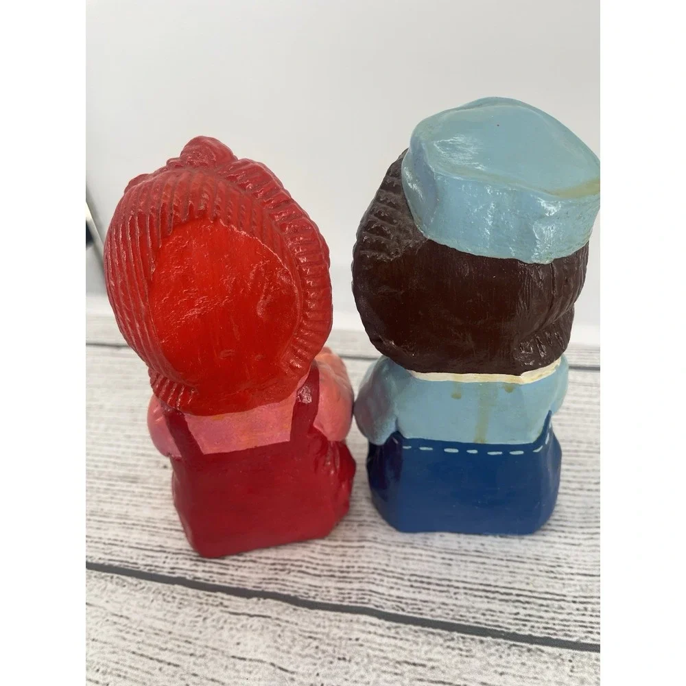 Bookends Vintage Raggedy Ann & Andy Bookends Vintage Home Decor